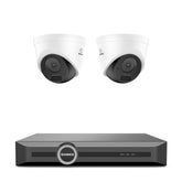3MP 8 Channel PoE Security System, 6MP NVR, S+265., Smart Motion Detection, Smart Playback, Smart Notification with Image Attached